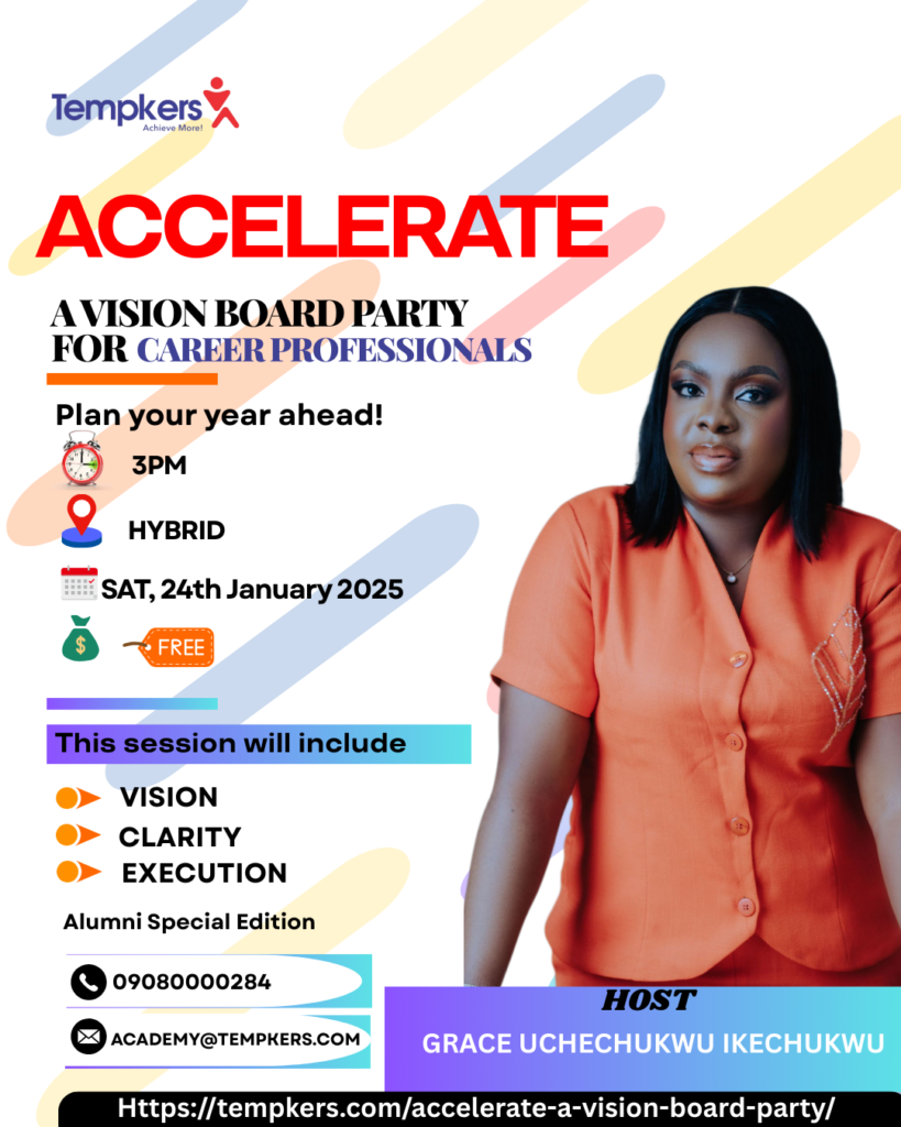 accelerate vision board party